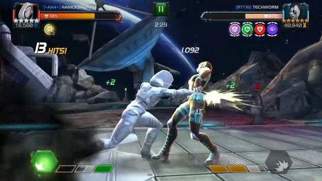 Marvel Contest Of Champions AW Boss Solo 6* R2 Domino With Ghost