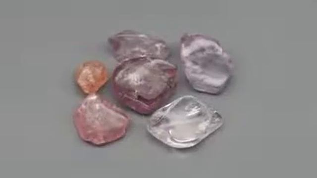 Минерал Шпинель натуральная набор 6 штук арт.5205