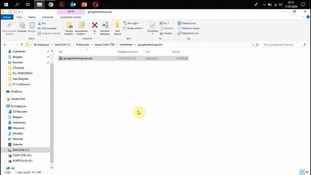Google SketchUp 8 Yükleme