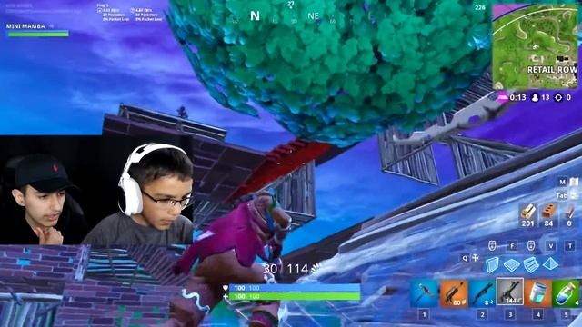 My 10 Year Old Little Brother Edits Like Nick Eh 30 On Fortnite!