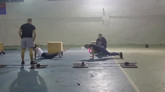 CrossFit Lviv 2015 Таня & Катя