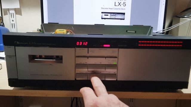 Nakamichi LX-5 First Run And Short Test.