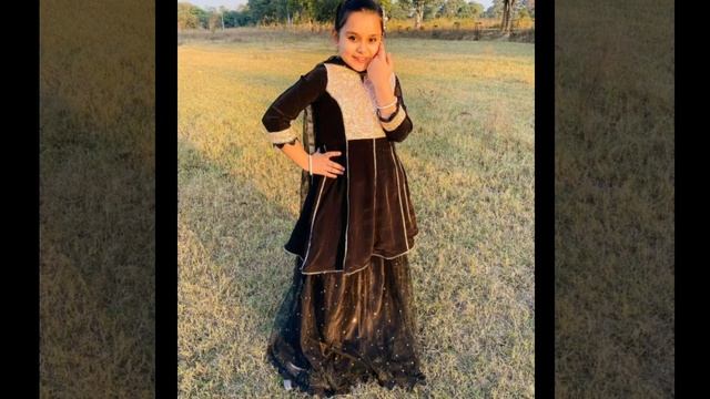 Most Beautiful Kids Punjabi Suit Design With Lace | Little Girls Dress Designing