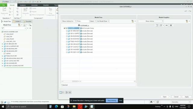 CREATE REPRESENTATION IN CREO ( SIMILAR FEATURE IN SOLIDWORKS IS CONFIGURATION NX UG - ARRANGEMENTS