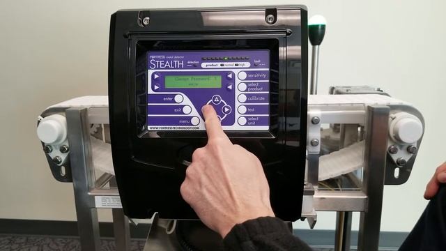 Stealth Metal Detector - Change Password