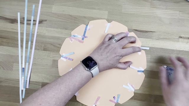 Creative Memories Spirograph Inspired Scrapbook Layout By The Creative Chatterbox