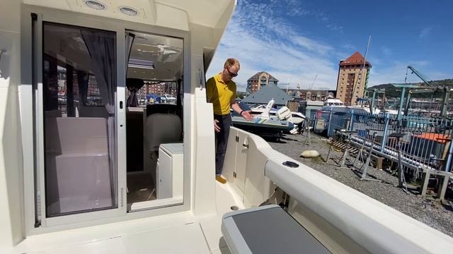 Quicksilver 805 Pilothouse Tour By YACHTS.CO International