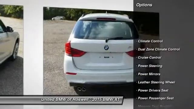 2015 BMW X1 Roswell GA 13017