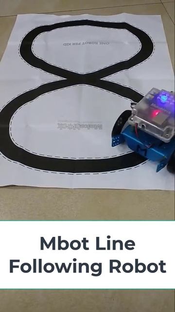 Line Following Robot Mbot #shorts #arduino