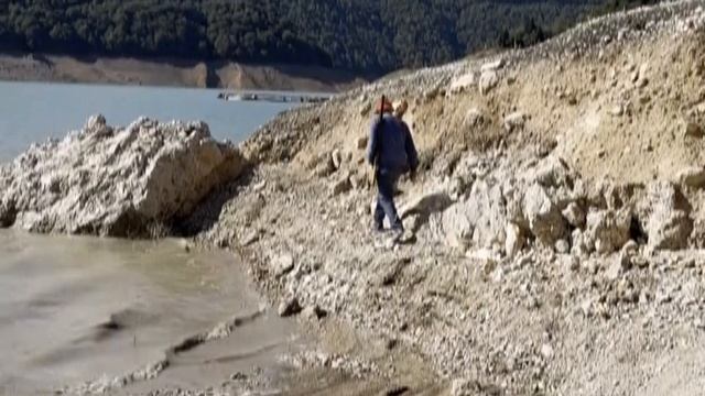 Переправа на правый берег Ингури