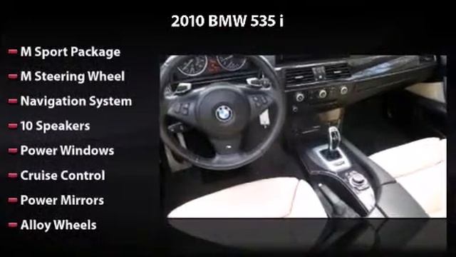 2010 BMW 535 I