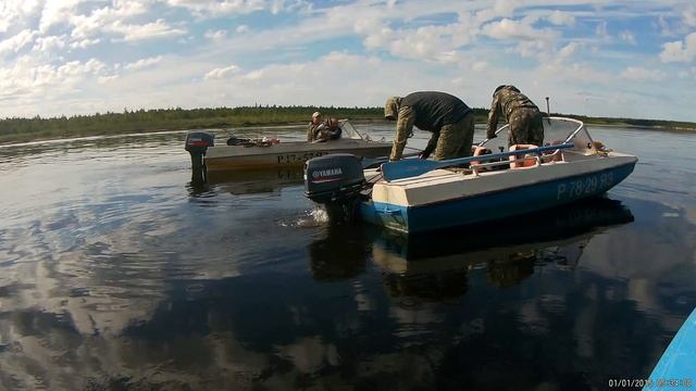 Покатушки в три лодки. Лето 2018.mp4