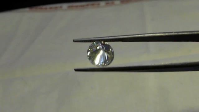 Moissanite Inside In Low Lighting Conditions