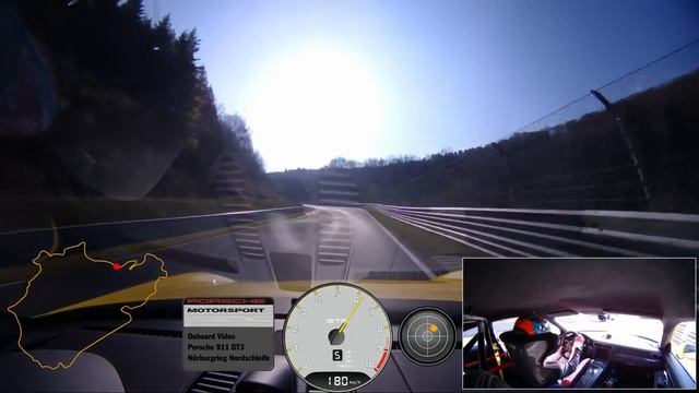 Porsche 911 GT3 @ Nürburgring 7'12”70  (Full Lap)