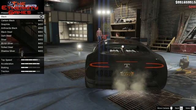 GTA V - Franklin Modifiying Bugatti Veyron