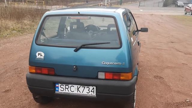 Fiat Cinquecento 0,9 1995r - Prezentacja Samochodu AutoStein