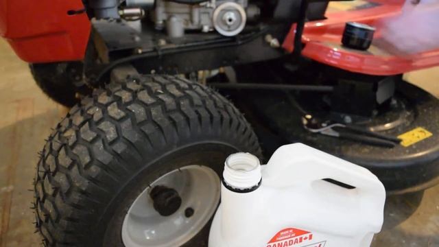 Oil Change On A MTD Yard Machines PowerMore OHV 420cc Lawn Tractor