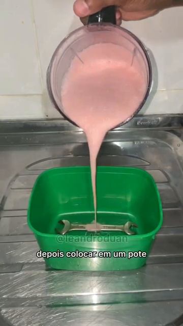 COMO FAZER SORVETE #shorts