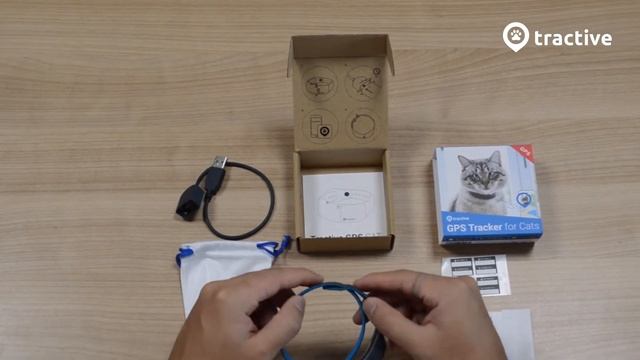 Tractive CAT Auspacken