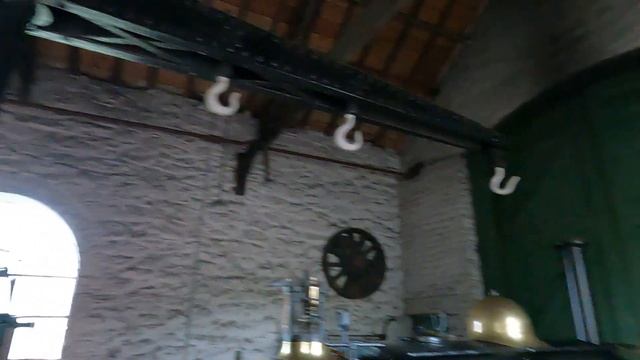 Музей Бимиш , Англия, выставка старинных авто, ангар/музей паровозов и угольная шахта 19 века.