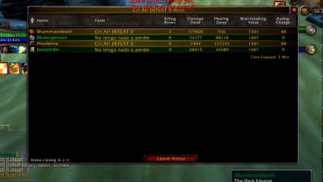 WoW Arena Gameplay