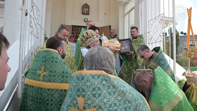 Престольный день отметил Серафимовский храм п. Энем в Адыгее