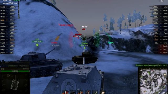 World Of Tanks-Ferdinand(Arctic Region)