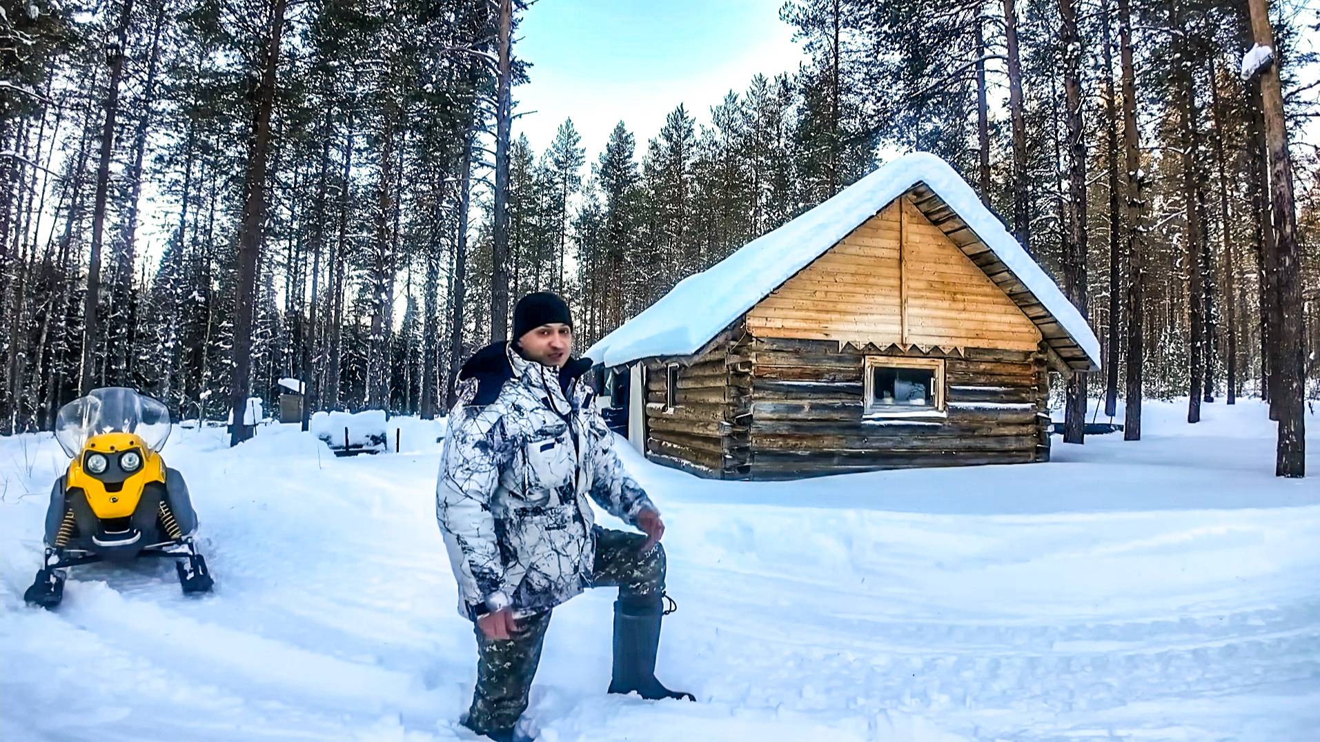 В ТАЁЖНОЙ ИЗБЕ ДРУЗЕЙ \ ОЛЕНЬ СТРУЖКОЙ - ШУЛЮМ КРУЖКОЙ \ УШЛИ ПОД ЛЁД ПО СОБСТВЕННОМУ ЖЕЛАНИЮ