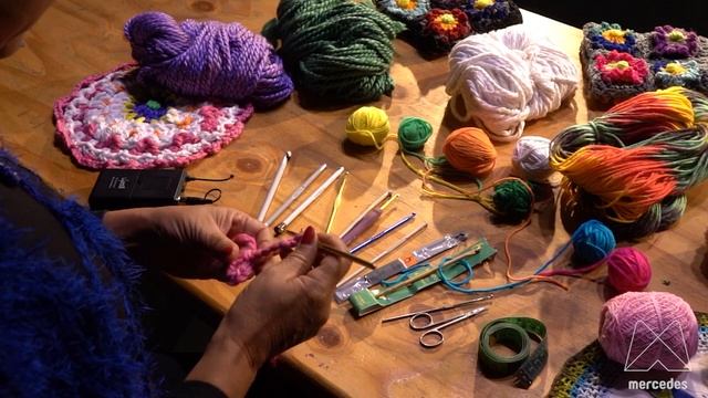 Crochet/ Mercedes Luna/ Tutorial 3/ Municipalidad De Mercedes / Viví Mercedes