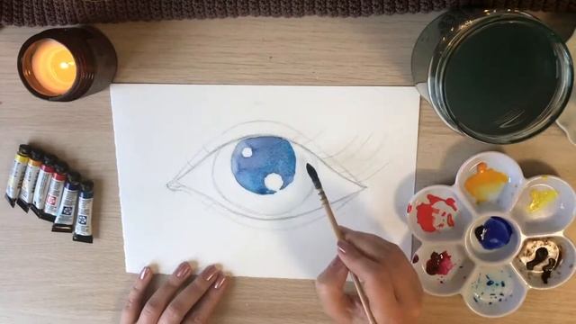 FIRST IMPRESSIONS + DEMO PAINTING || Daniel Smith Essentials Watercolor Set