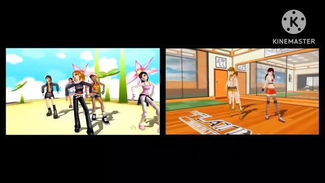 Oh! By Girls Generation 3D Dance Side-by-Side TJ Media Vs. Platinum Comparison @AKMC18