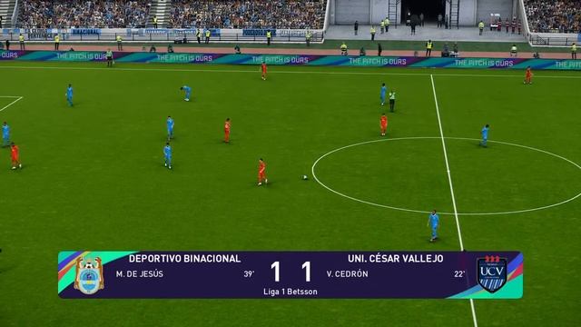 DEPORTIVO BINACIONAL VS UNIV. CESAR VALLEJO / LIGA 1 PERU 2021