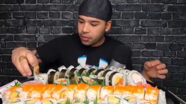 🍿 Asmr SUSHI *CALIFORNIA ROLL SUSHI MUKBANG COMPILATION🍣 Best Sushi Platter MUKBANG ASMR BIG BITE