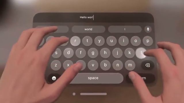 Apple Vision Pro Natural Interactions