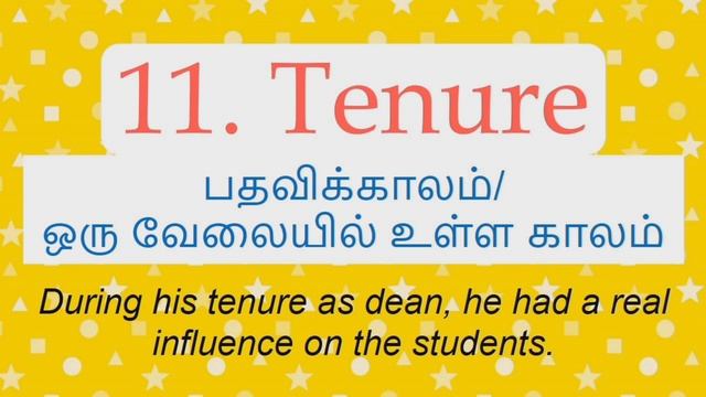 Spoken English Through Tamil | 25 Smart English Vocabulary Words In Tamil | Daily Use English Words