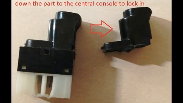 Lancia Lybra Boot-trunk Release Switch Fix.