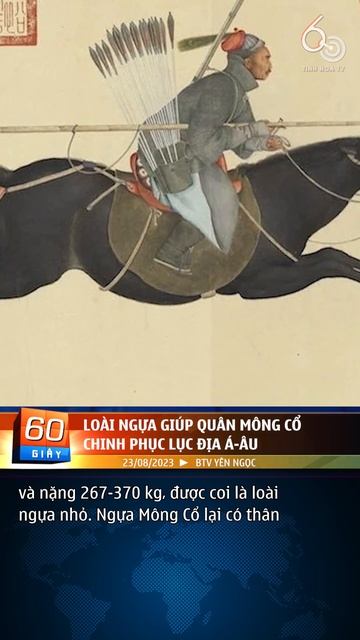Loài Ngựa Giúp Quân Mông Cổ Chinh Phục Lục địa Á - Âu