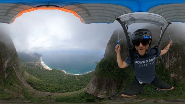 Rio BASE Jump In 360 Degree Format - GoPro MAX