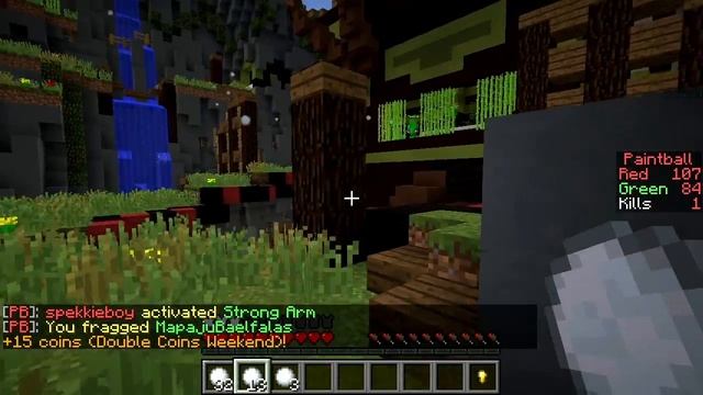 Первое видео! [Minecraft: Paintball #1]