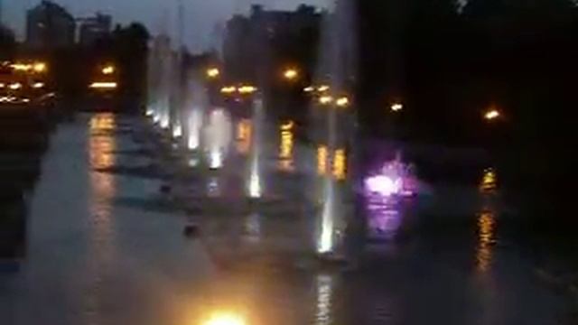 Фонтаны. Вид сверху