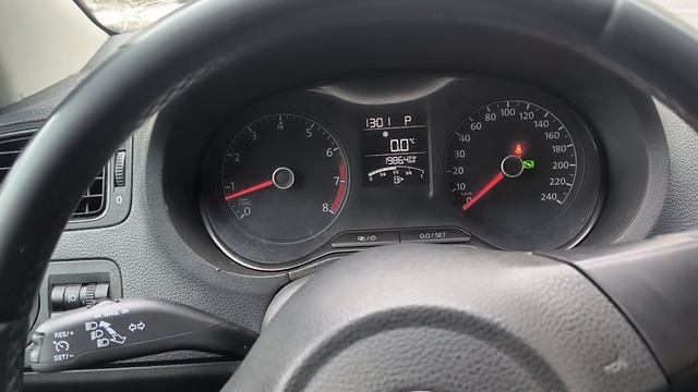 Работа подрулевых переключателей.