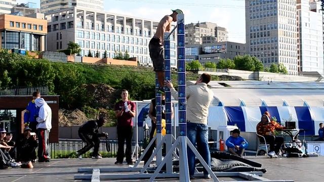 Вадим Олейник - 15 Muscle Ups (выходы)