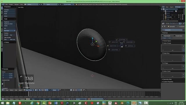 Blender: Modeling A Microscope (Part 1 Of 2)