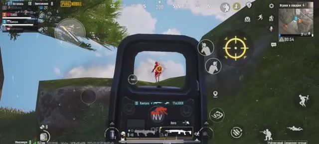 Раскидал всех на эрангеле, победа.