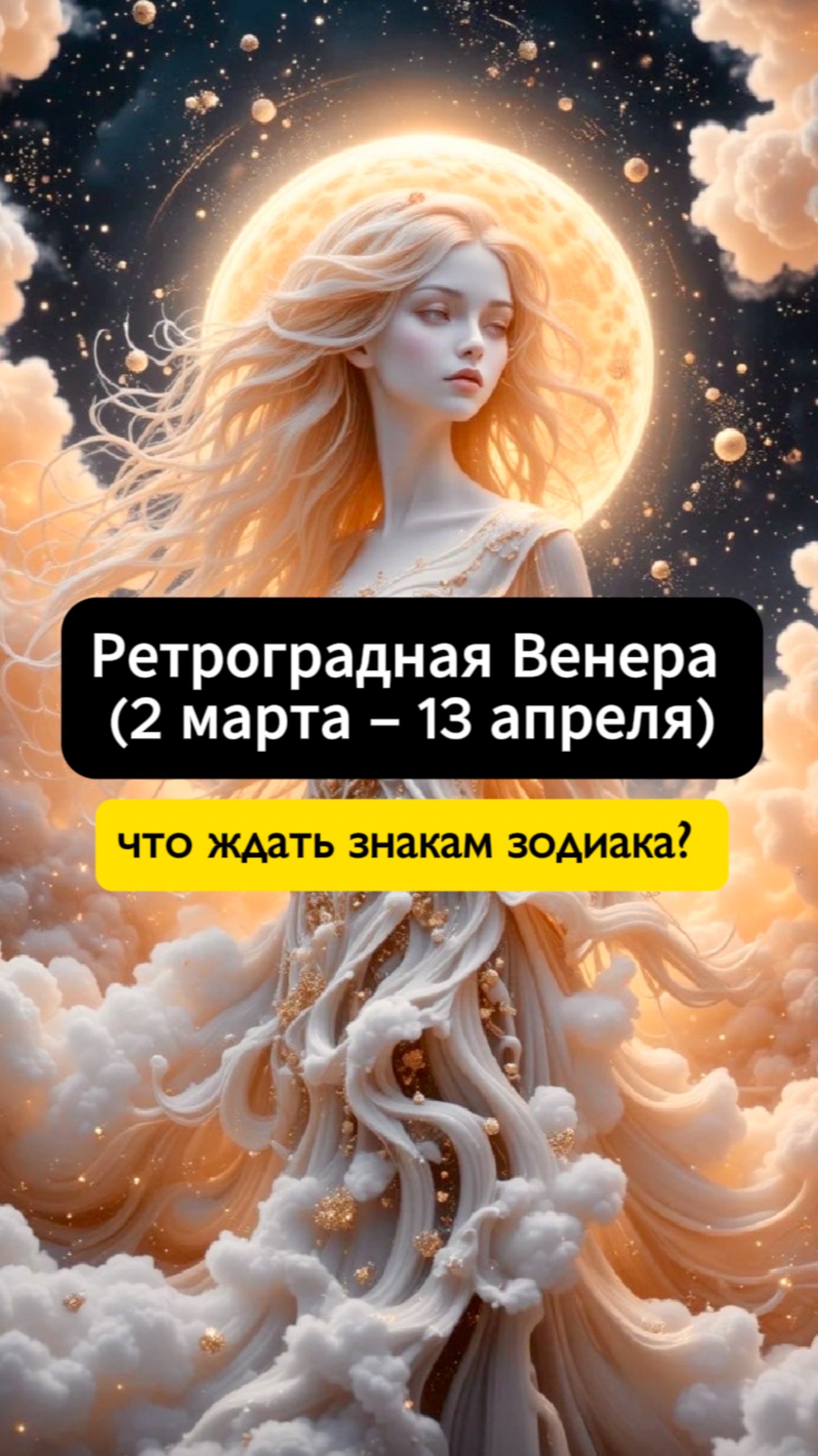 РЕТРОГРАДНАЯ ВЕНЕРА Со 2 марта по 13 апреля 2025 🌸 Чего стоит ожидать знакам зодиака?