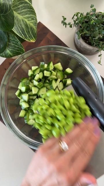 Cucumber Avocado Crispy Rice✨