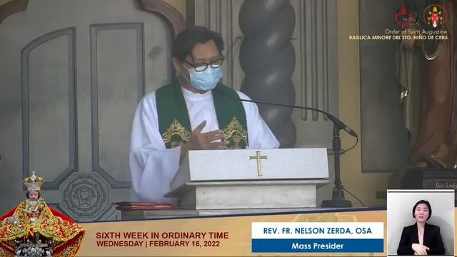 Wednesday, Sixth Week In Ordinary Time | 8:00AM Mass | February 16, 2022