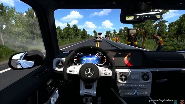 Euro Truck Simulator 2 Update - Mercedes-Benz W463 2022 G63 AMG | Ets 2'DE ORMANDAKİ OTEL !!!