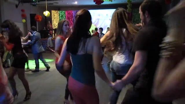 Yanita, Saida, Elena, Stas - 5 KRASNODAR SALSA FESTIVAL Preparty 12.04.2013