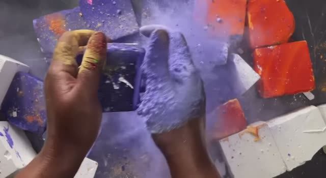 Асмр мел🩵💙💜